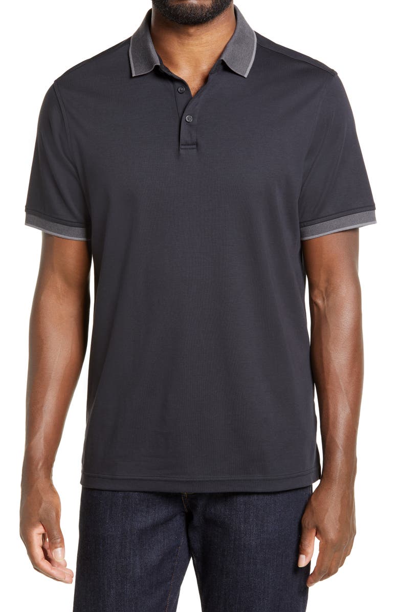Nordstrom Short Sleeve Tipped Polo, Main, color,