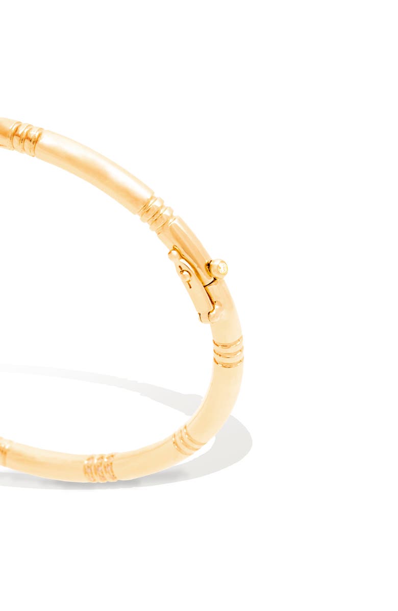Campbell + Charlotte Crew Bangle Bracelet - Diamond, Alternate, color, Diamond- Gold