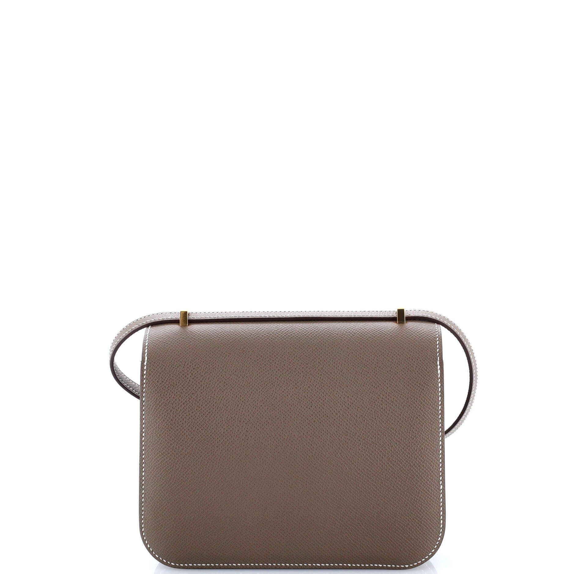 Pre-Owned Hermes Constance NM Bag Epsom 18, Alternate, color, Etoupe