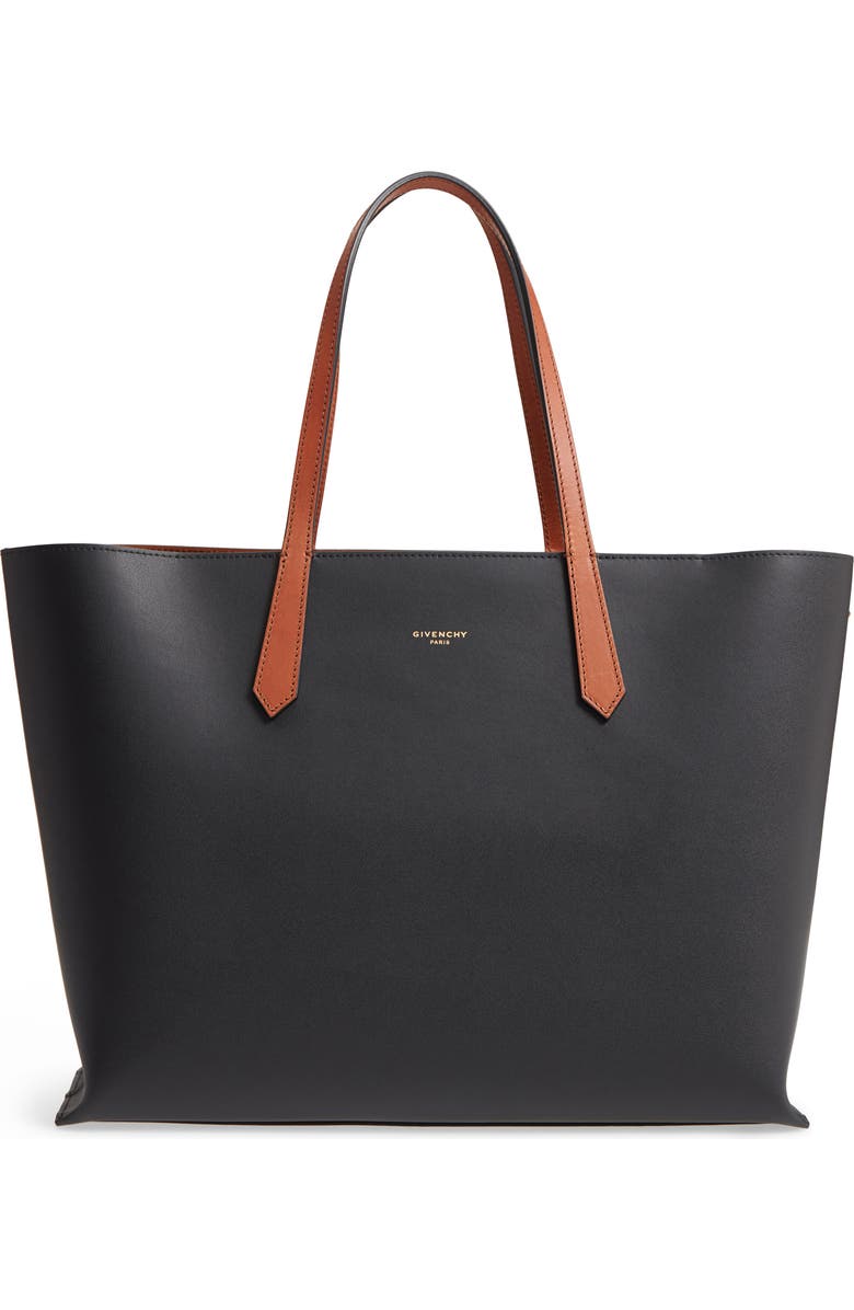 Givenchy Antigona Calfskin Leather Shopper, Main, color,