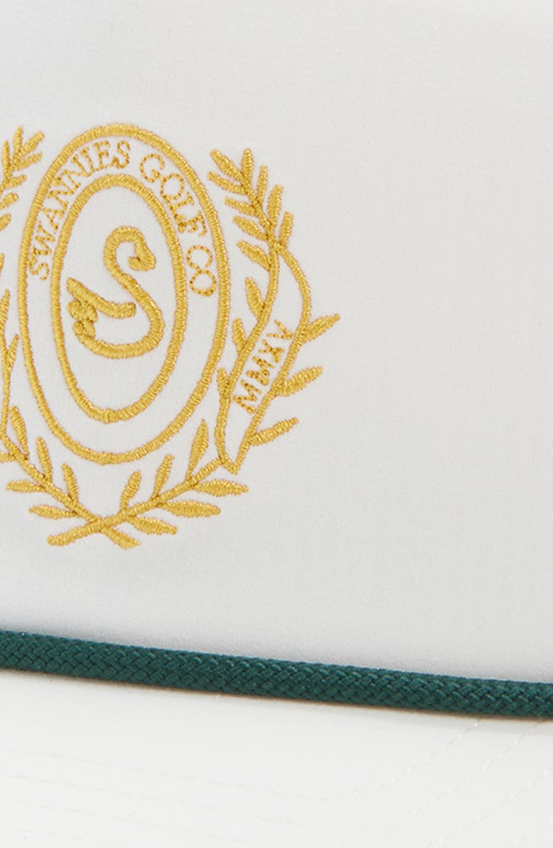 Swannies Victory Snapback Baseball Cap, Alternate, color, Vintage White