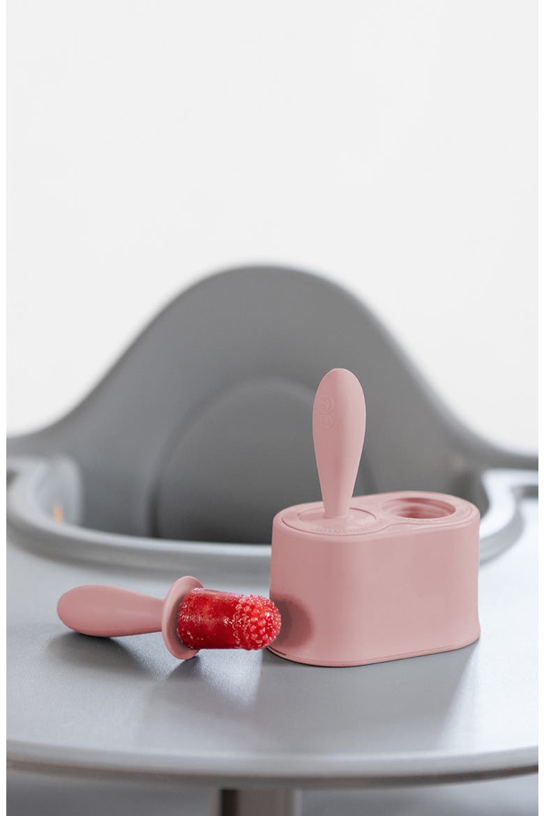 Tiny Pops 2-Pack Silicone Ice Pop Molds, Alternate, color, BLUSH