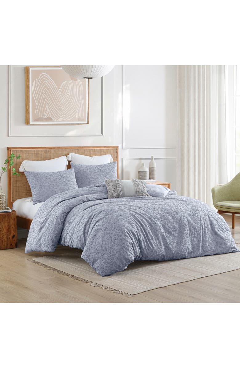 Peri Home Floral Cutwork Comforter & Shams Set, Alternate, color, Lilac