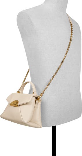 Poppy Moon Leather Top Handle Bag