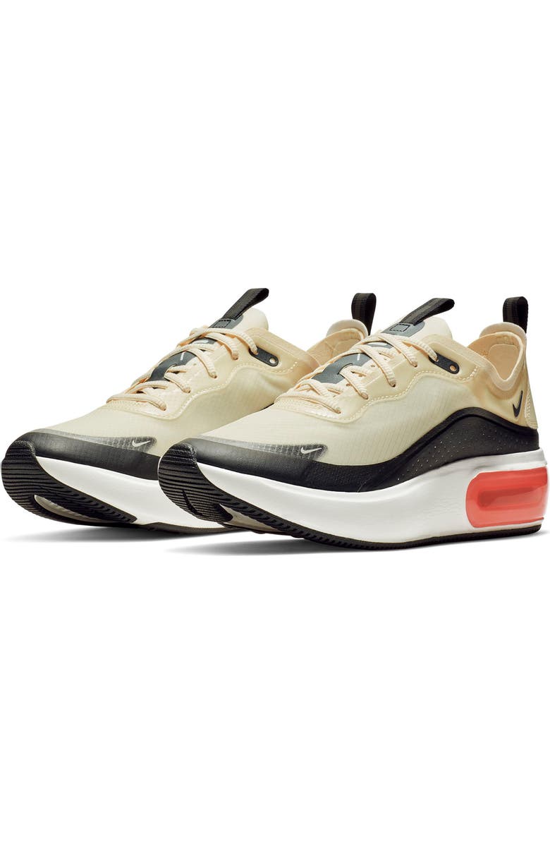 Nike Air Max Dia SE Running Shoe, Main, color, Pale Ivory/ Black/ White