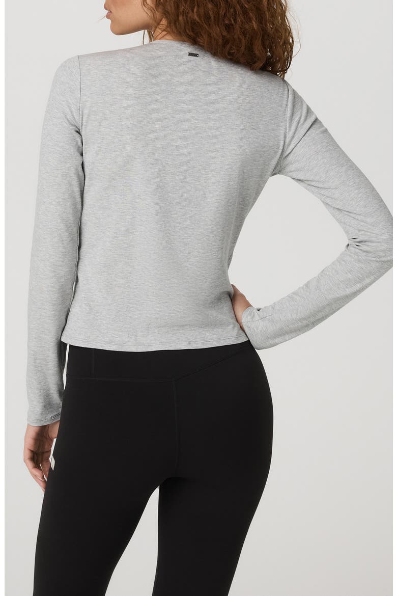 Pose Twin Cardigan, Alternate, color, LIGHT HEATHER GREY