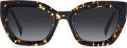 Missoni 53mm Gradient Rectangular Sunglasses