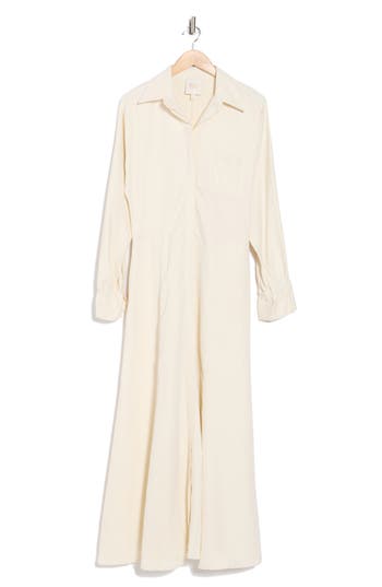 Twp Lazy Hazy Days Of Summer Long Sleeve Shirtdress