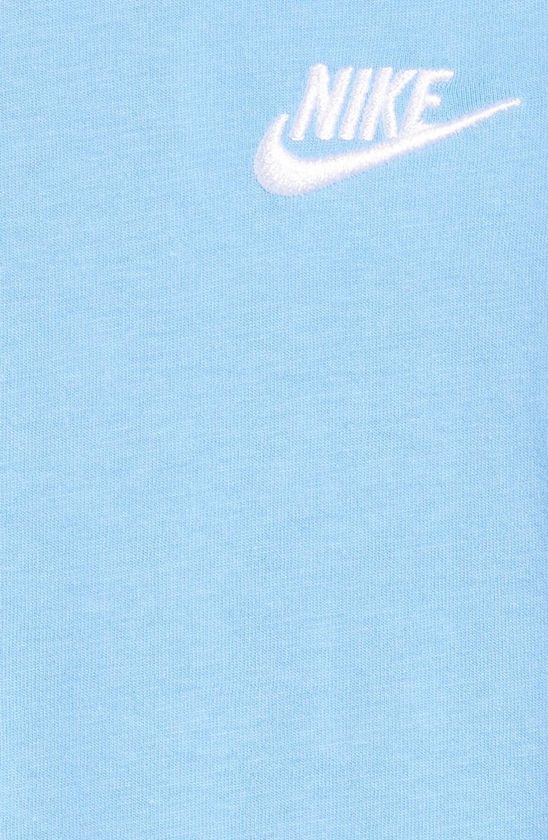 Nike Club Jersey Romper, Alternate, color, University Blue