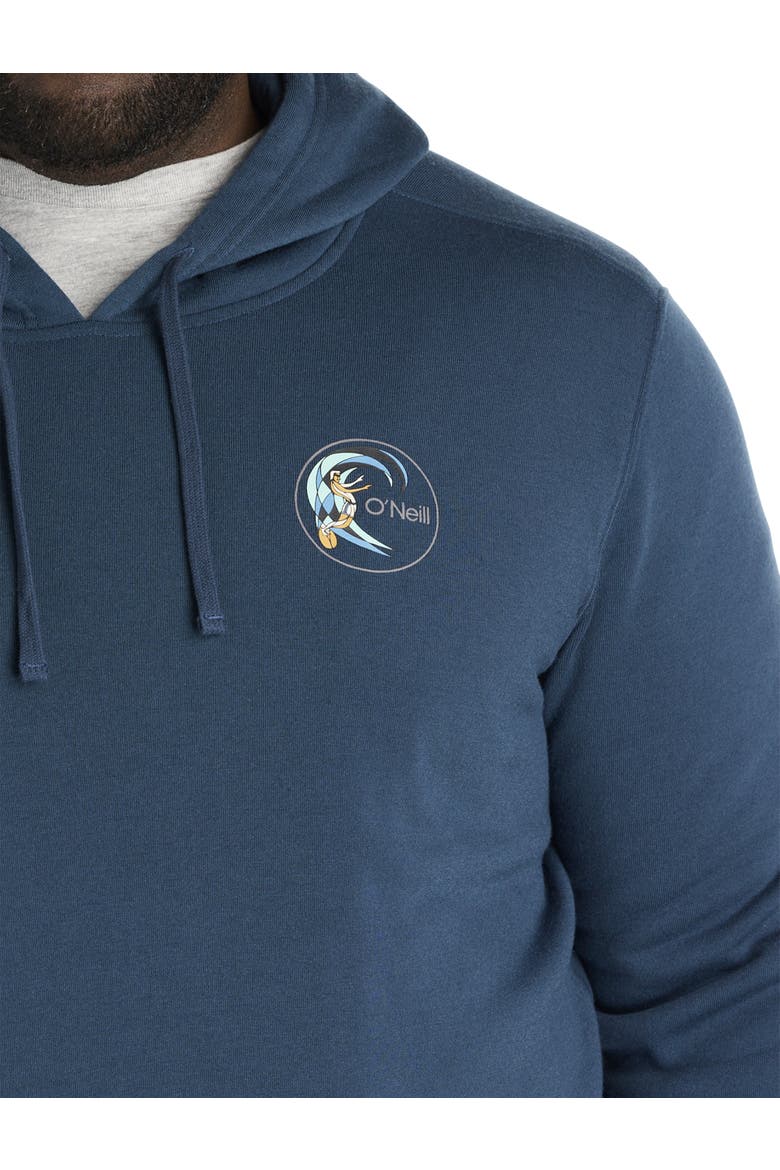 Big & Tall Essential Hoodie, Alternate, color, MIDNIGHT NAVY