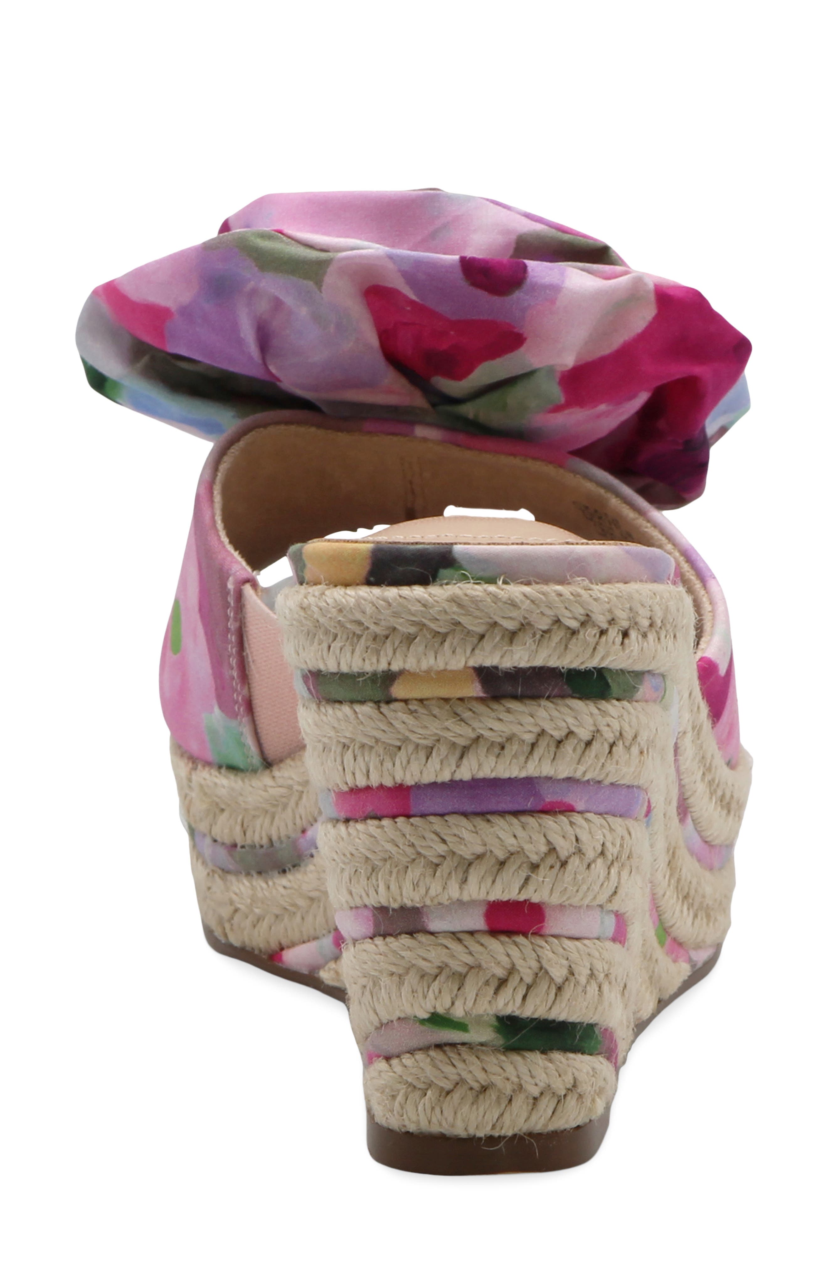 Charles David Crash Esapdrille Platform Wedge Slide Sandal, Alternate, color, 