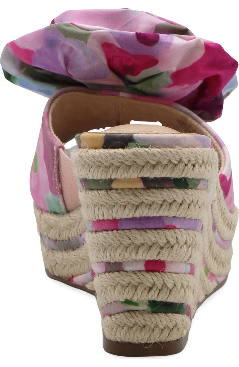 Charles David Crash Esapdrille Platform Wedge Slide Sandal, Alternate, color, Magenta