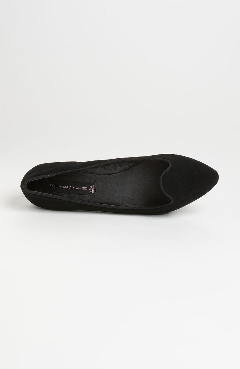 Steven New York Steven by Steve Madden 'Valantine' Smoking Flat, Alternate, color,