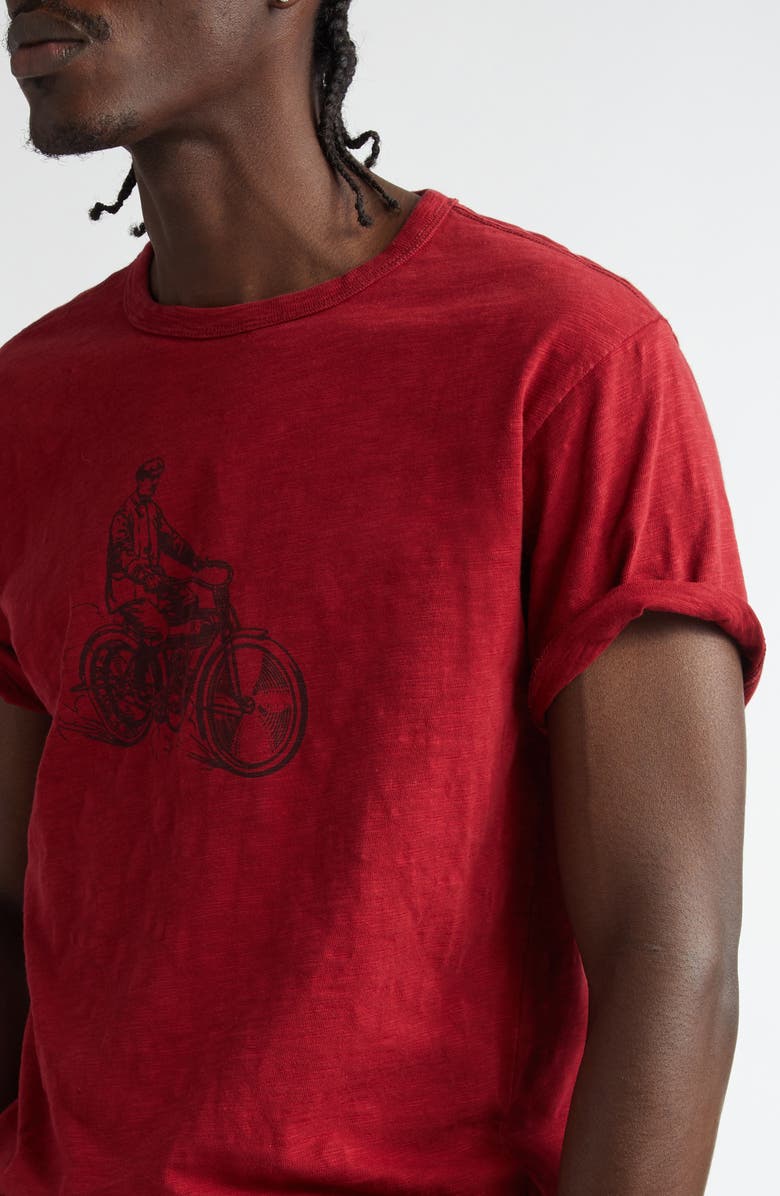 Double RL Rider Graphic T-Shirt, Alternate, color, 