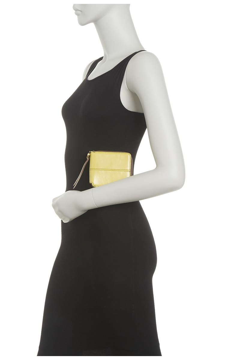 HOBO Zippy Leather Zip Around Wallet, Alternate, color, 