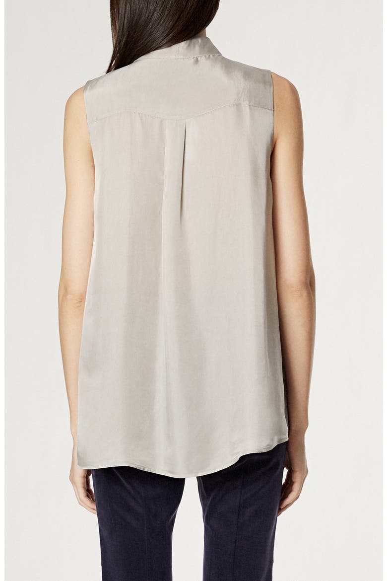Clementine Sleeveless Maternity Blouse, Alternate, color, SATIN GREY
