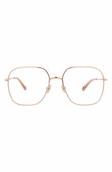 Chloé 59mm Square Optical Glasses