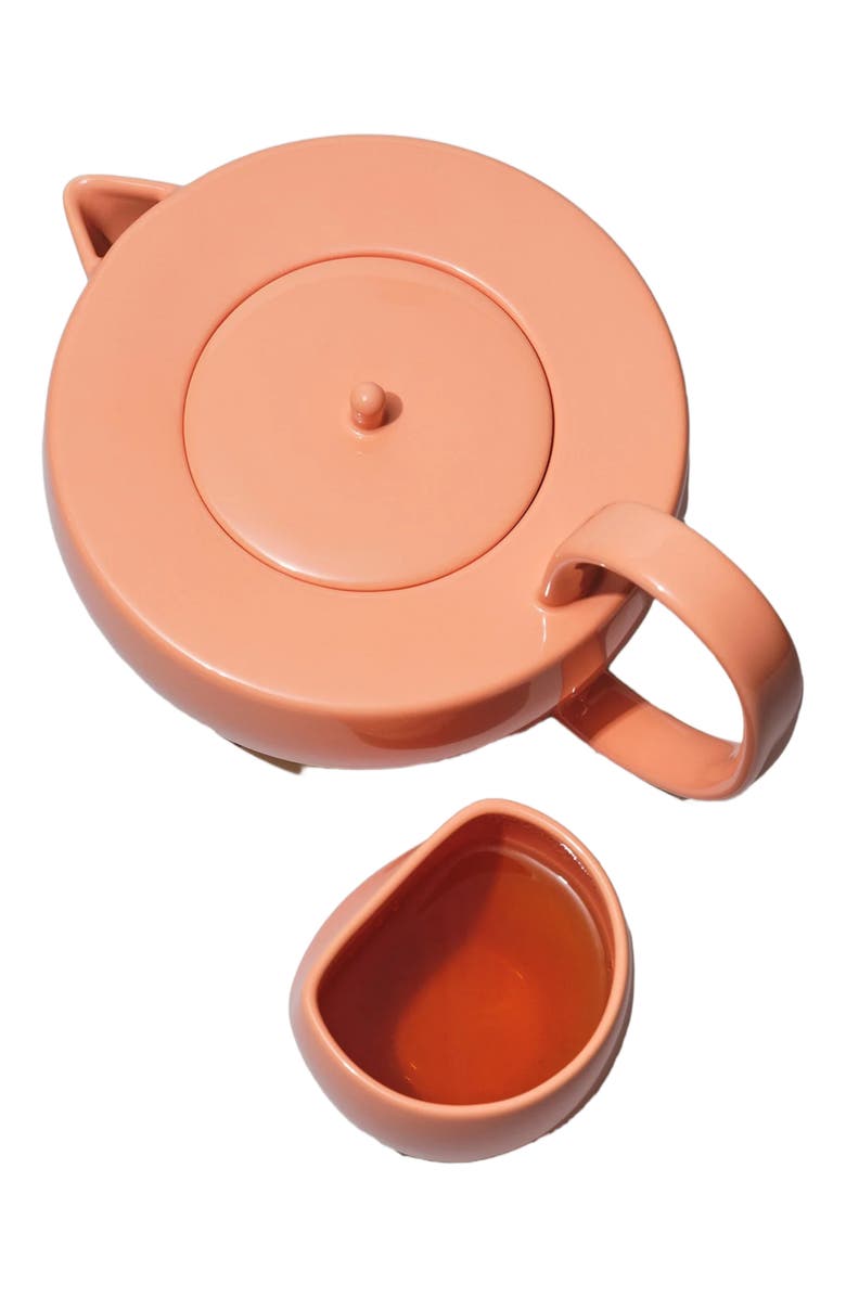 Fors Studio Large Teapot, Alternate, color, Coral