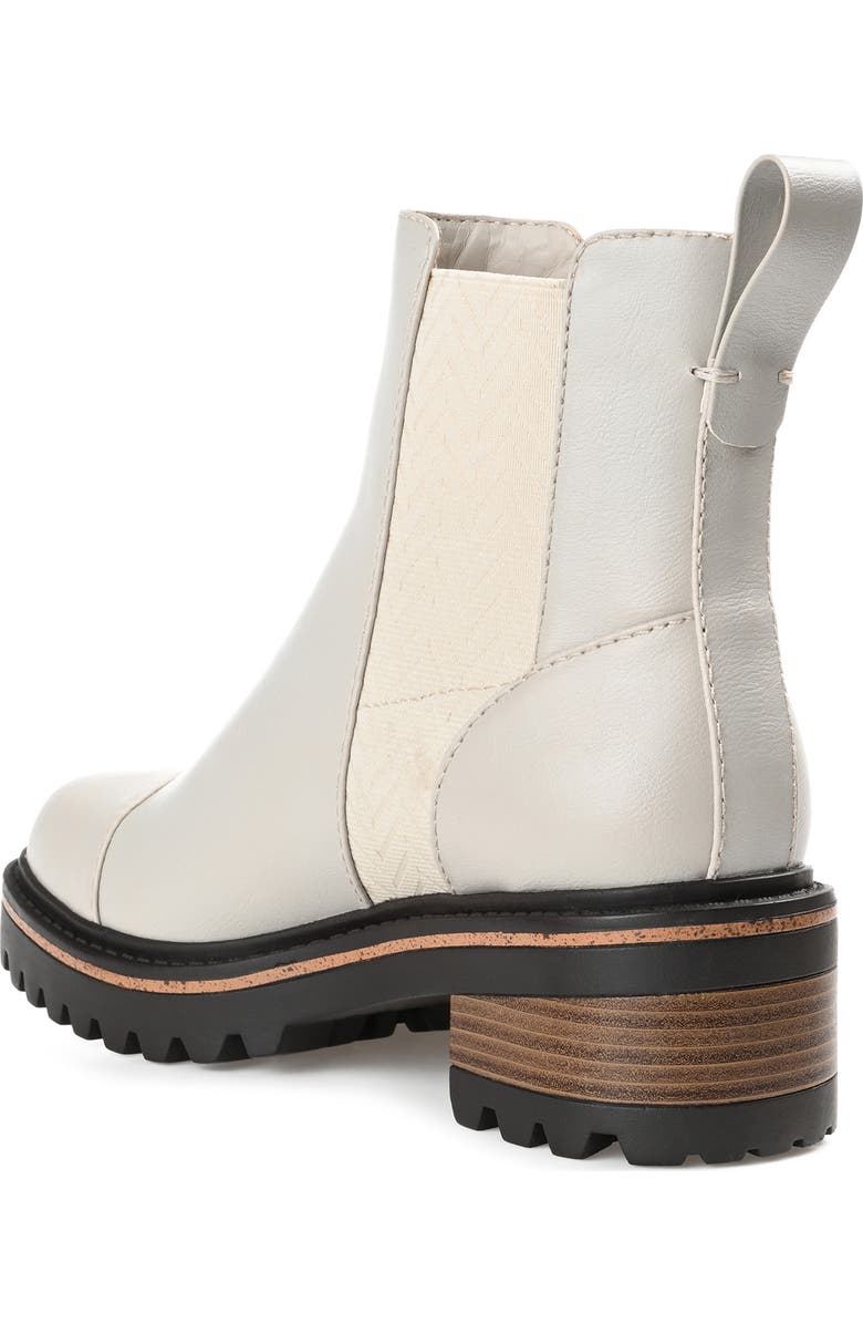 Journee Collection Journee Colleciton Mirette Lug Sole Chelsea Boot, Alternate, color, Grey