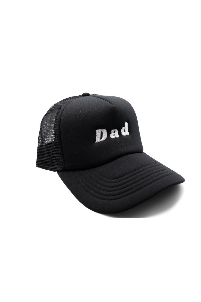 Dad Foam Trucker Hat, Alternate, color, Black