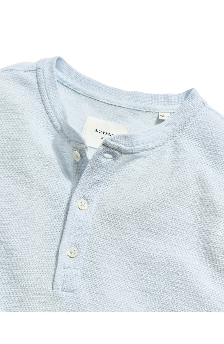 Billy Reid Slub Tuck Henley, Alternate, color, Blue