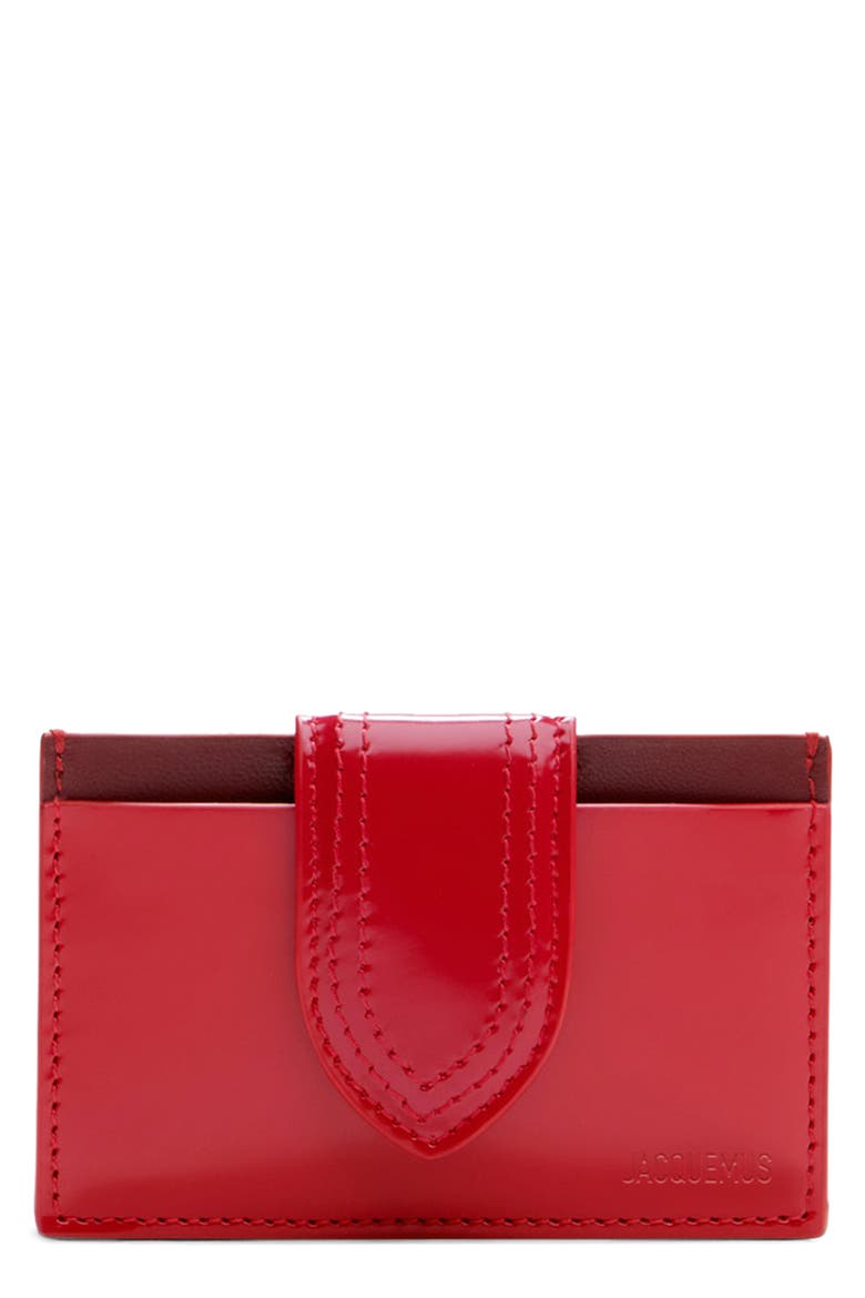 Le Porte Carte Bambino Card Case, Main, color, RED