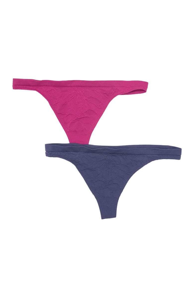 Honeydew 2-Pack Keagan Jacquard Seamless Thong, Main, color, 
