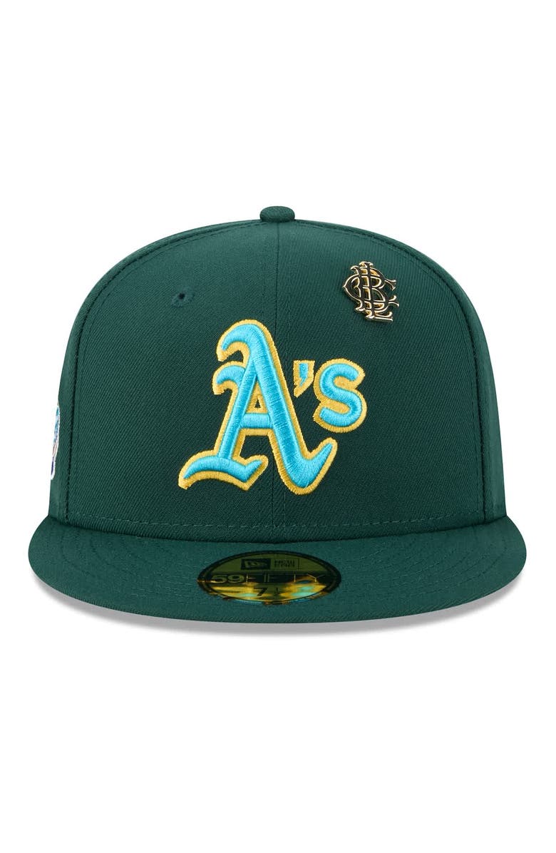 New Era Men's New Era Green Athletics 2025 Big League Chew 59FIFTY Fitted Hat, Alternate, color, Green