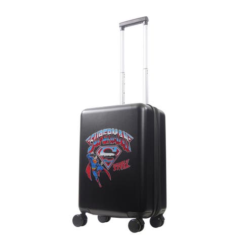 Superman "Man of Steel" 22.5" Hardside Carry-On Spinner