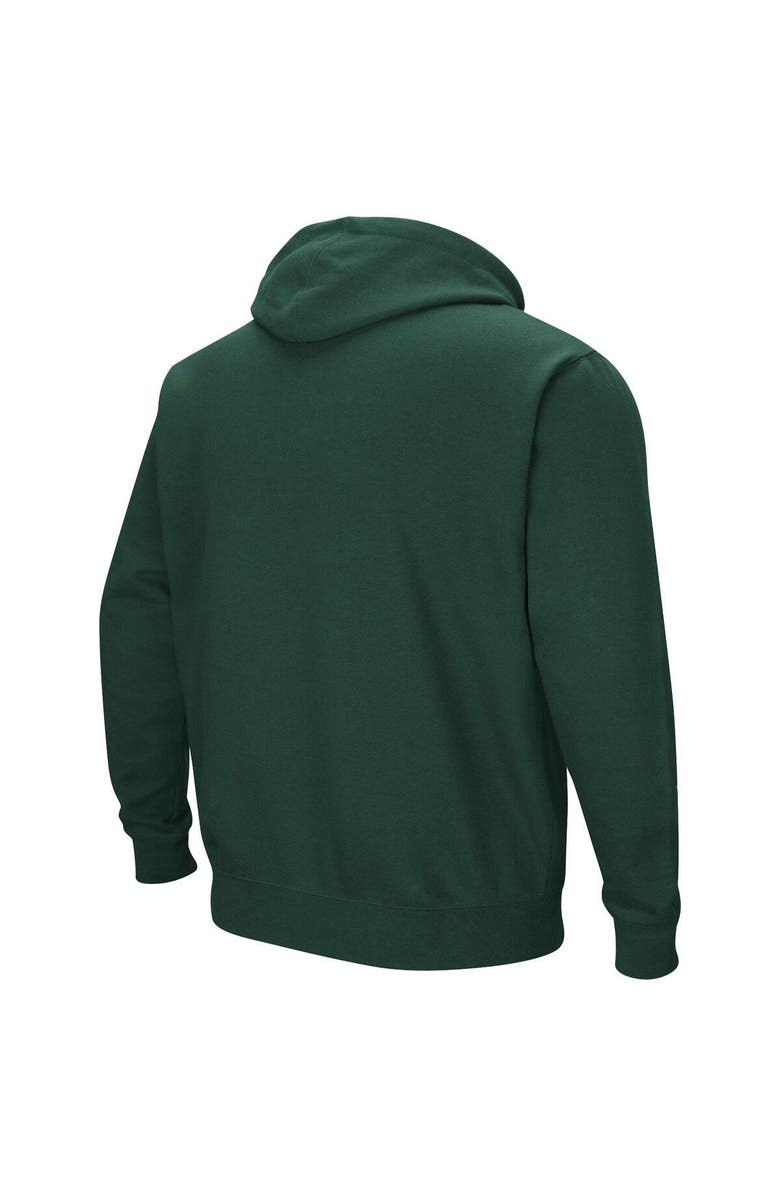 COLOSSEUM Men's Colosseum Green Clarkson Golden Knights Arch & Logo 3.0 Pullover Hoodie, Alternate, color, Green