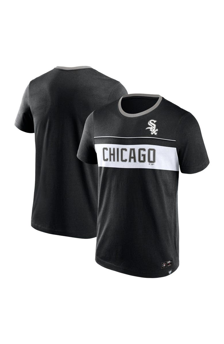 FANATICS Men's Fanatics Branded Black Chicago White Sox Claim The Win T-Shirt, Main, color, 
