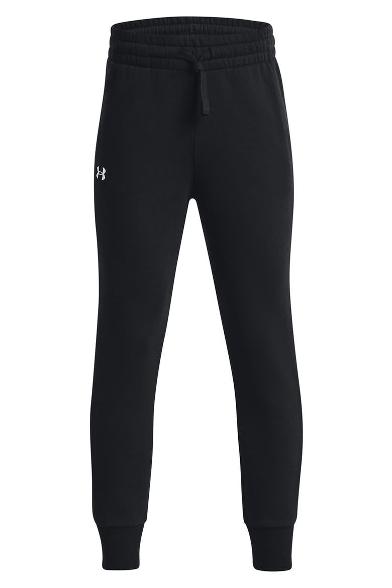 Kids' Rival Fleece Cotton Blend Joggers, Main, color, BLACK