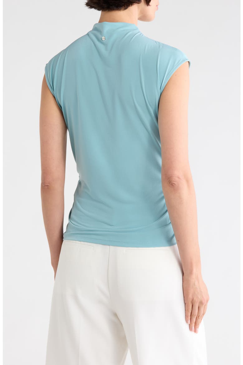 Funnel Neck Jersey Top, Alternate, color, CAMEO BLUE