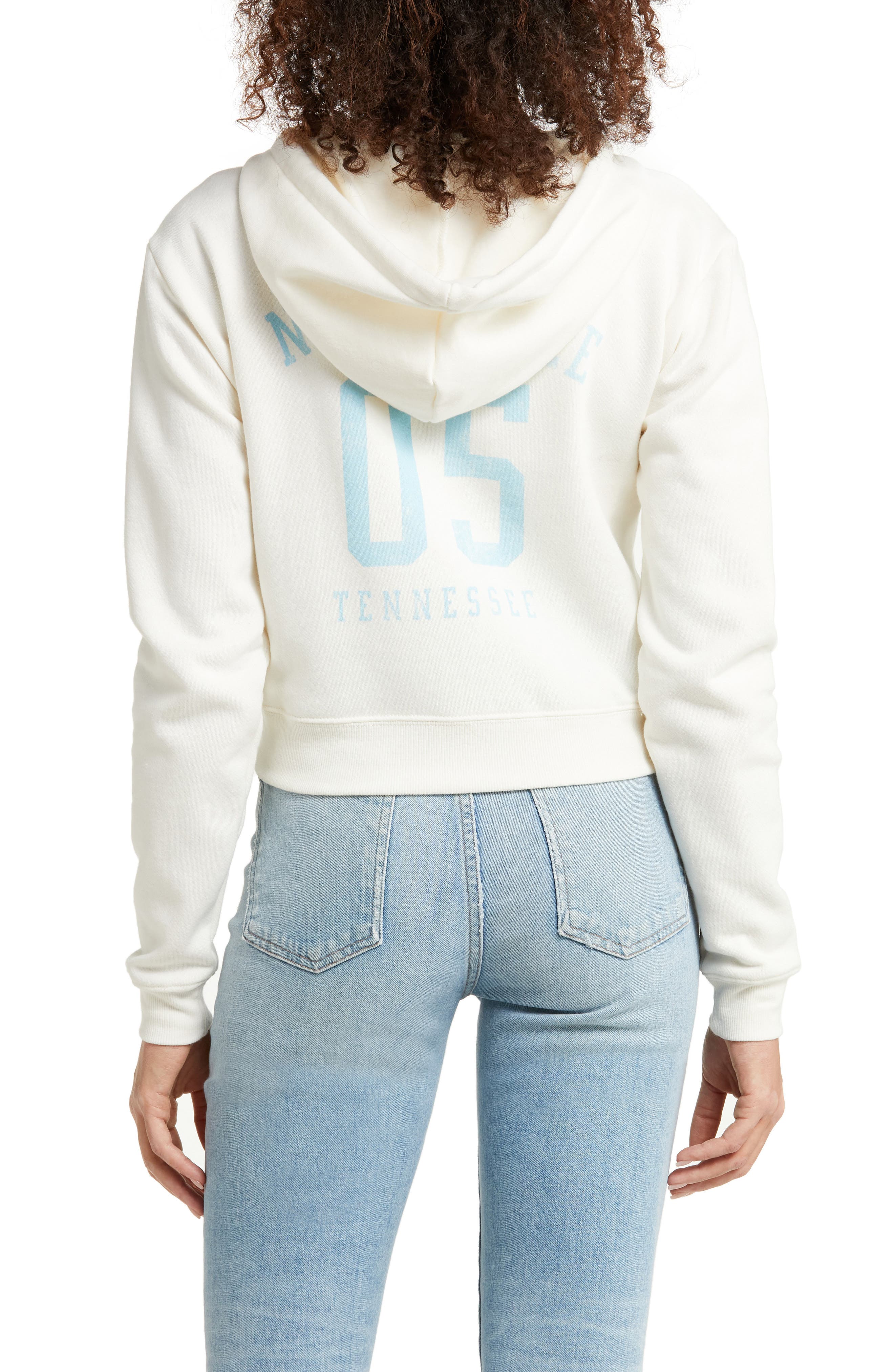 Vinyl Icons Nashville Crop Zip-Up Hoodie (Women) | Nordstromrack