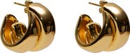 Argento Vivo Sterling Silver Double Hoop Earrings