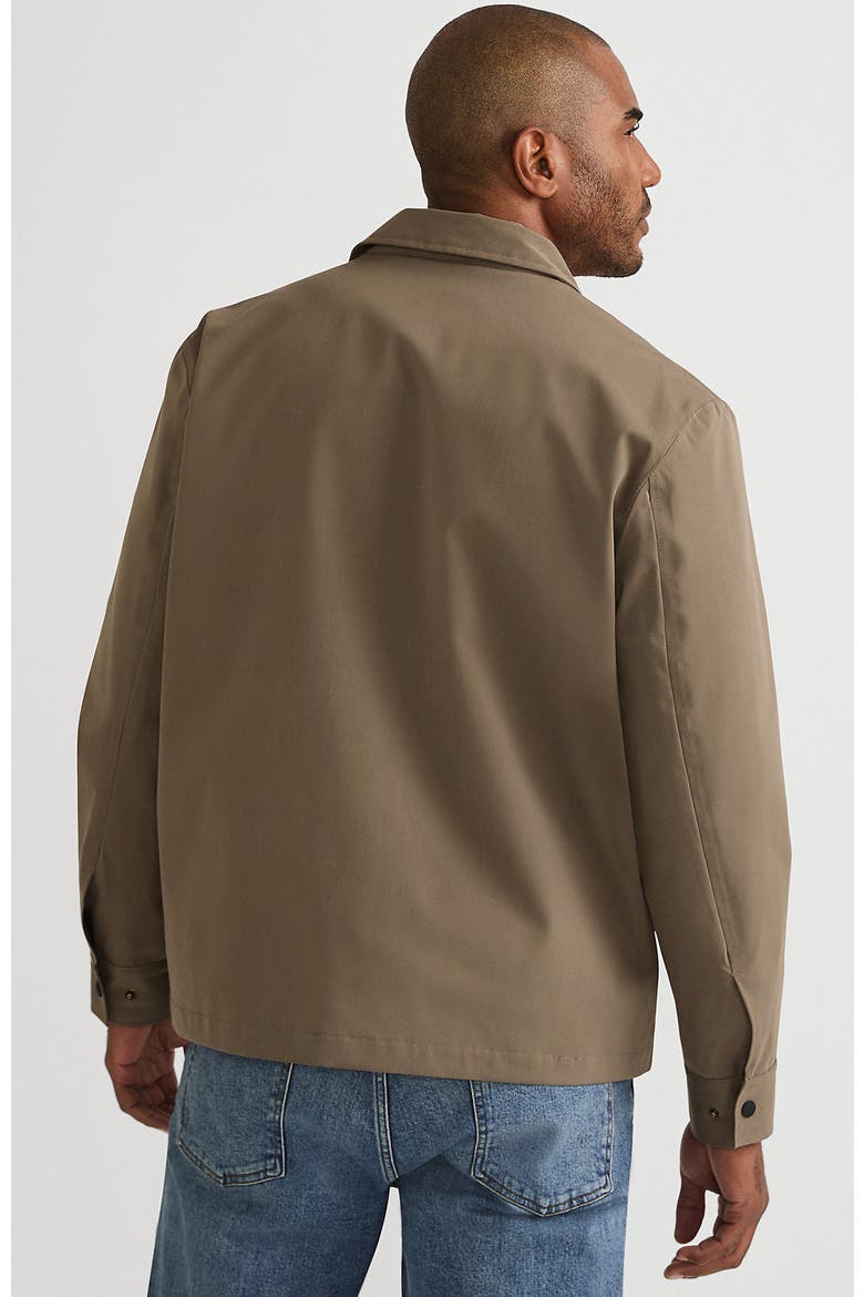 Squall Mac Rain Jacket, Alternate, color, Vintage Taupe