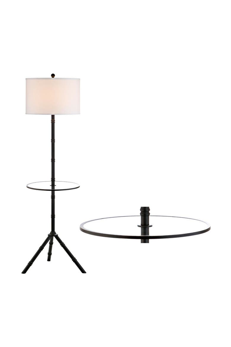 Hall Metal LED End Table Floor Lamp, Main, color, Oil Rubbed Bronze