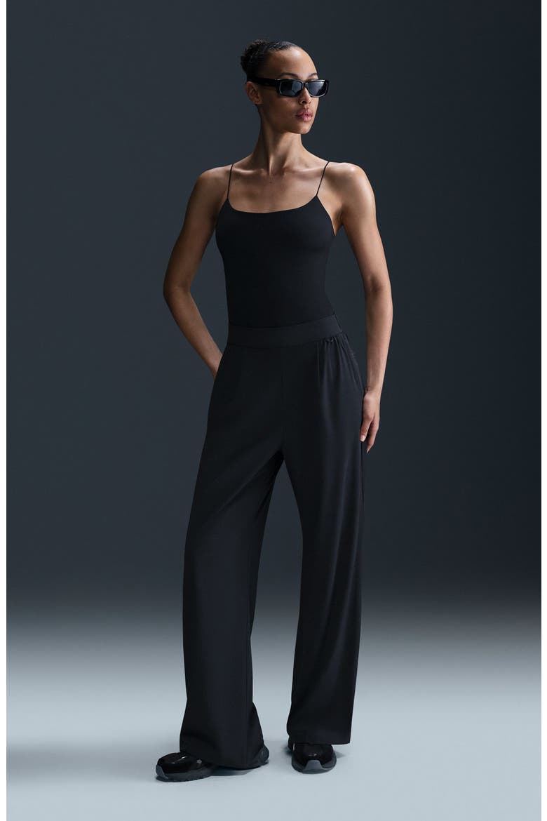 24.7 PerfectStretch Dri-FIT High Waist Loose Wide Leg Pants, Alternate, color, 010 BLACK/BLACK