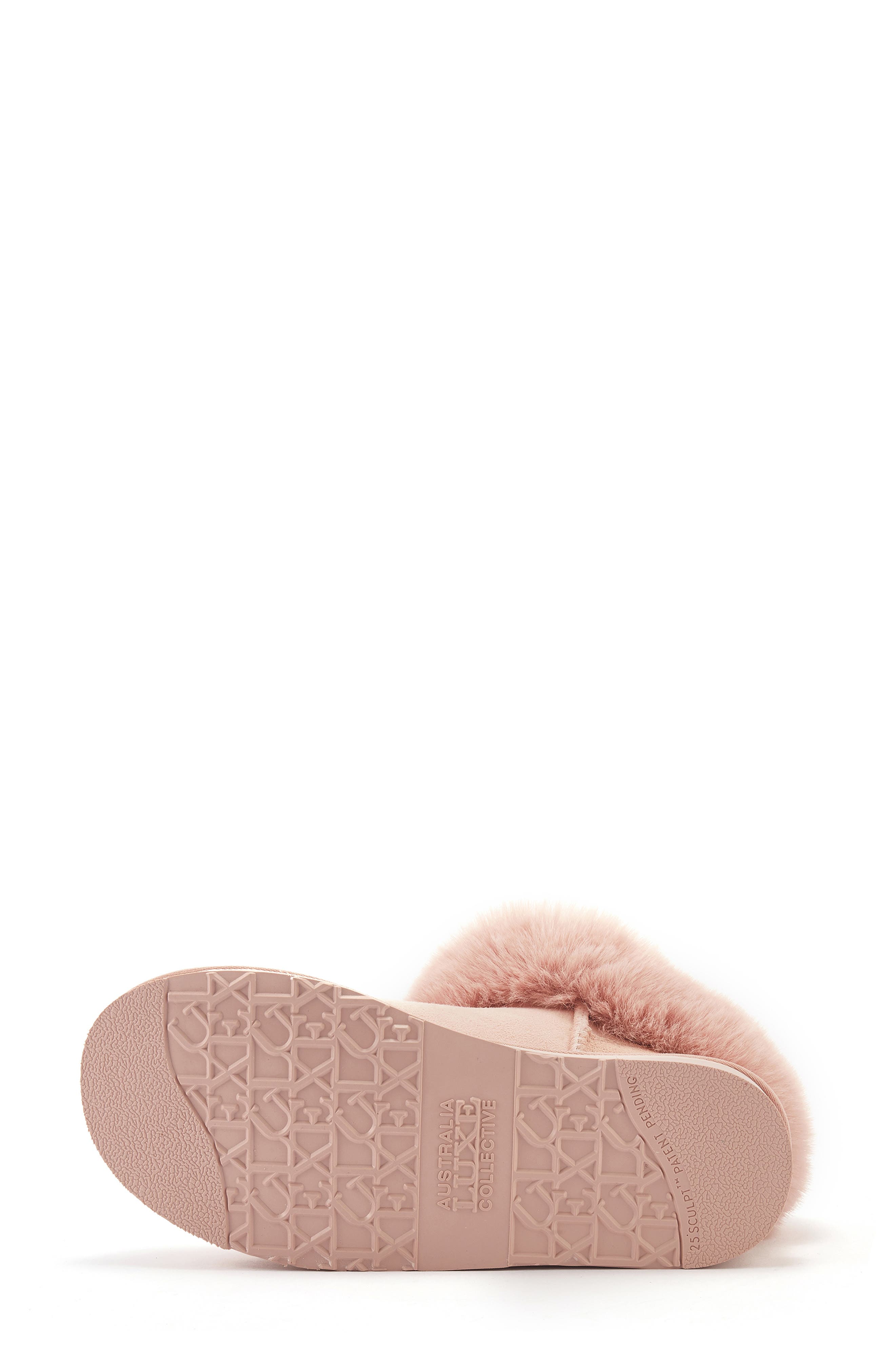 Foxy Ultra Genuine Shearling Ankle Boot, Alternate, color, PINK