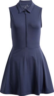 TravisMathew Move Half-Zip Sleeveless Dress