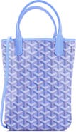 Pre-Owned Goyard Poitiers Tote Coated Canvas and Printed Canvas PM
