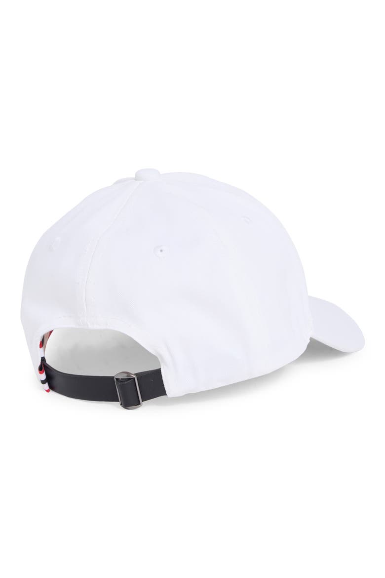 Logo Baseball Cap, Alternate, color, WHITE