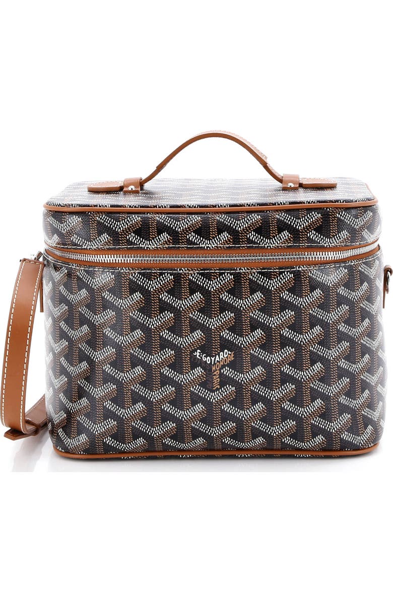 Pre-Owned Goyard Muse Vanity Case Coated Canvas, Main, color,