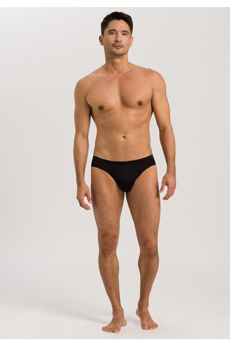 Cotton Sporty Cotton Low Rise Brief, Alternate, color, Black