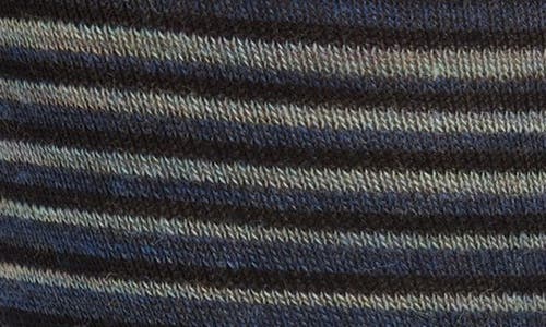 Nordstrom Gradient Stripe Wool Blend Dress Socks In Blue