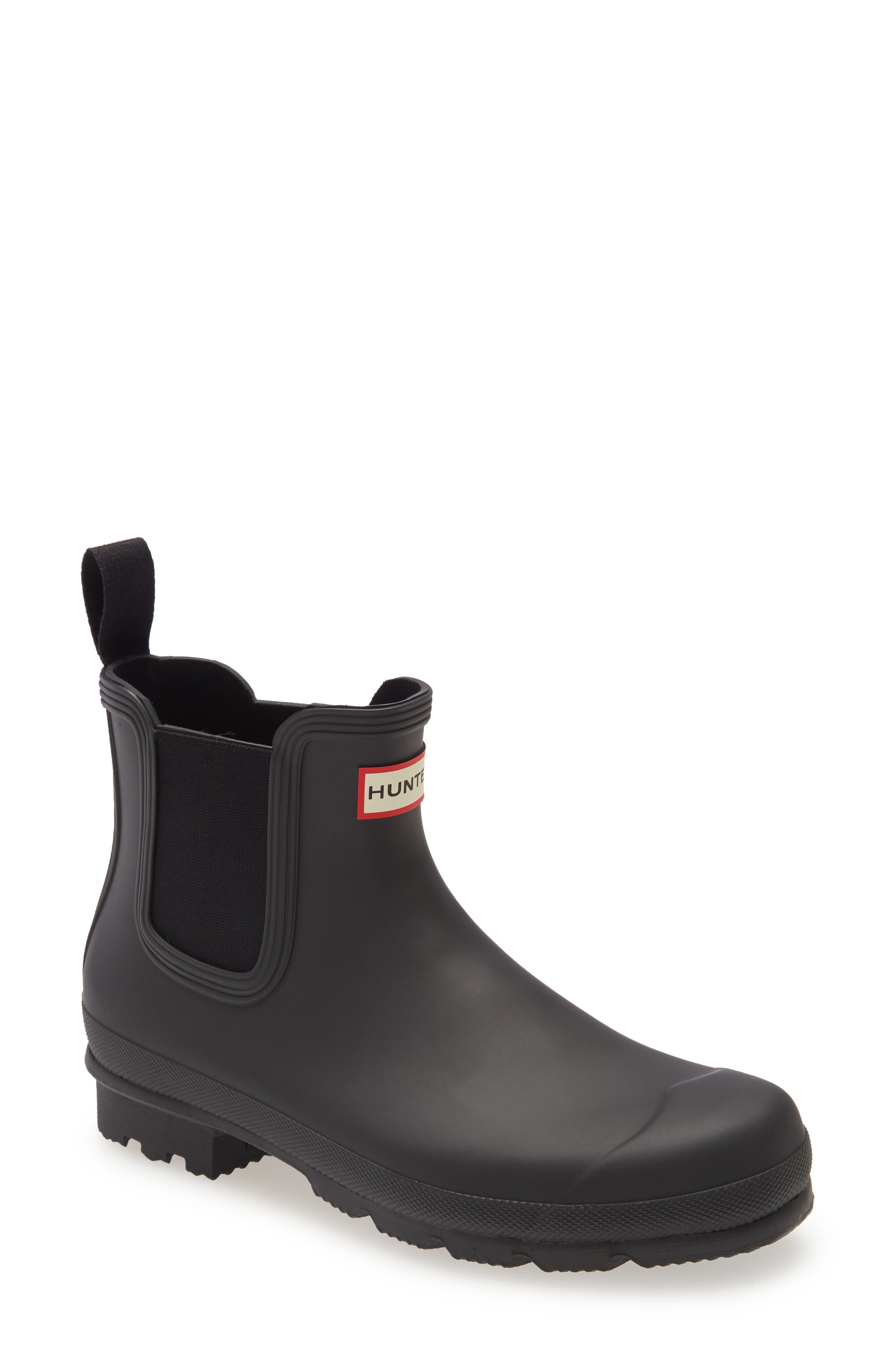 Hunter Original Waterproof Chelsea Rain Boot, Main, color, 