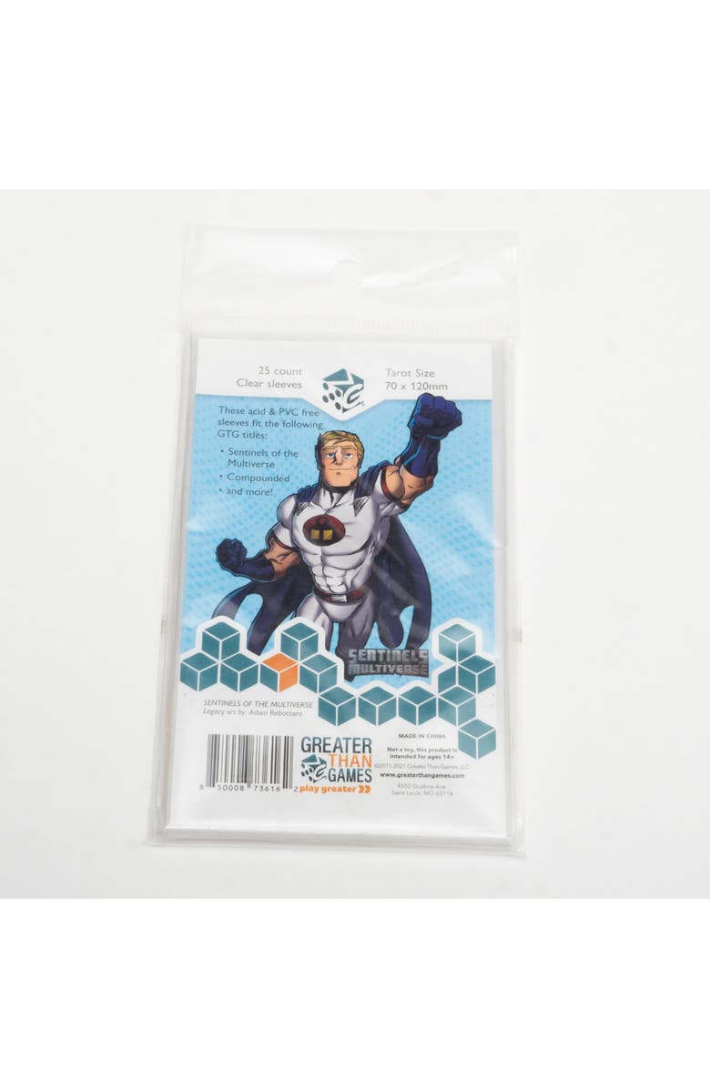 Greater Than Games Tarot Size Card Sleeves, Alternate, color, Multicolored