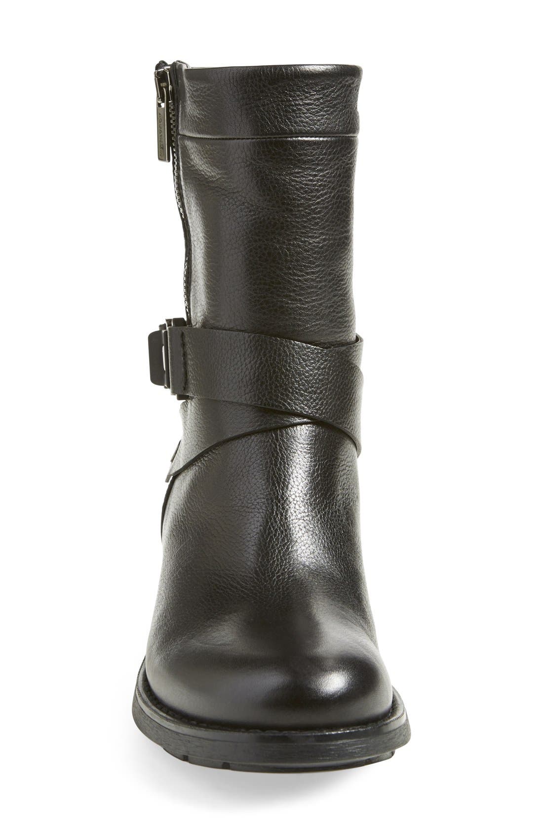 Aquatalia 'Sami' Weatherproof Moto Boot, Alternate, color, 