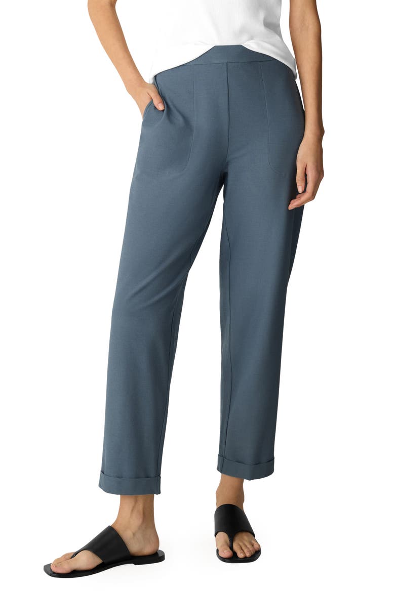 ANKLE TAPERED PANT W\/ CUFF, Main, color, COLD SPRING