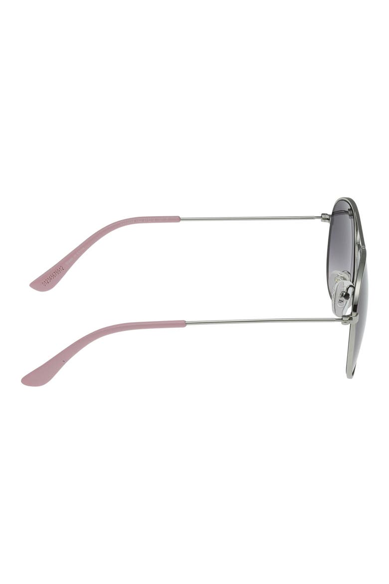 Kids' Gradient Navigator Sunglasses, Alternate, color, LIGHT NICKELTIN / GRADIENT